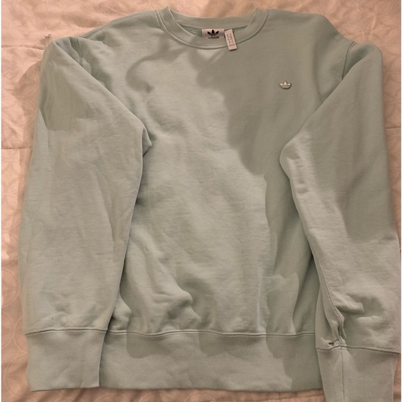 Adidas OG Teal Crew Neck Sweatshirt - Picture 1 of 2